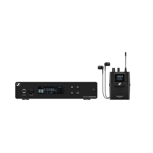 Sistema de Monitoramento In Ear Sem Fio Sennheiser XSW IEM SET (A) UHF Profissional - 509146